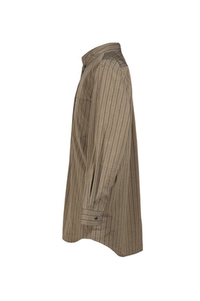 MOLETTO OVERSHIRT / PIN STRIPE FANGO