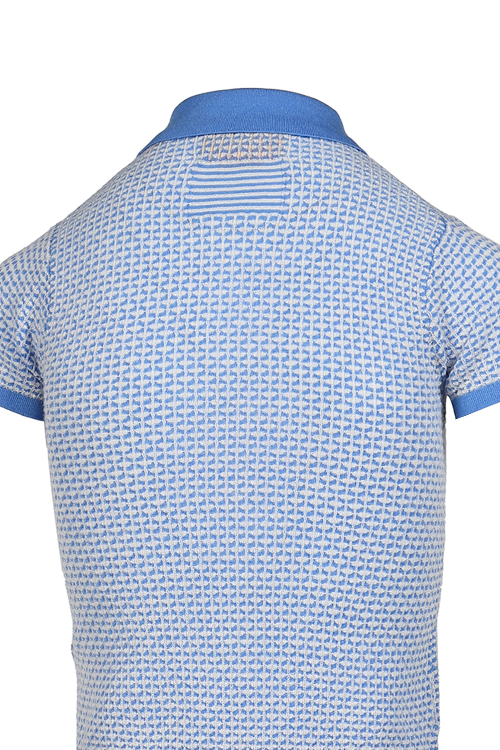 PIQUE SHRUNKEN POLO / BLUE