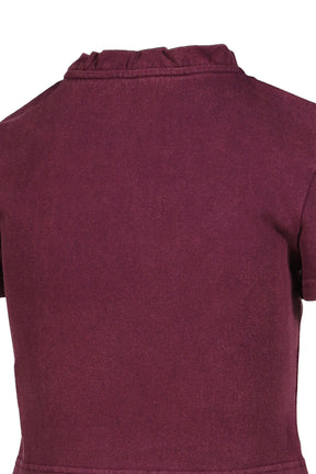 WAVE LACE COLLAR T-SHIRT / PRP