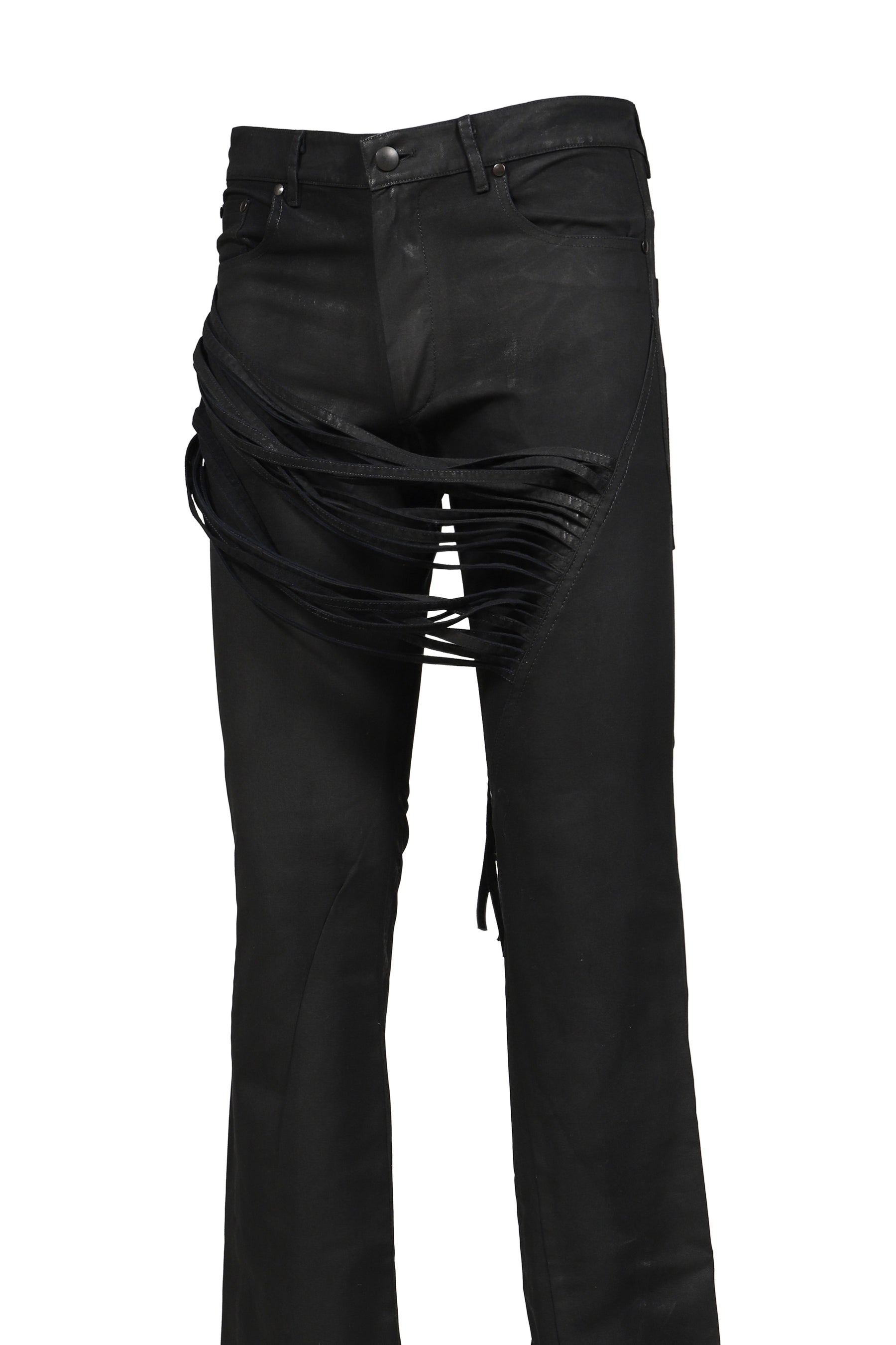 150 JEANS BLACK WAXED DENIM / BLK WAX