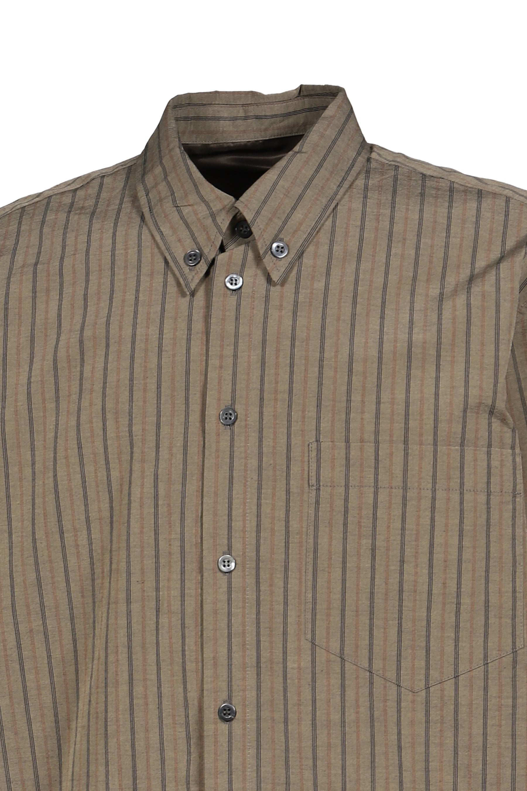 MOLETTO OVERSHIRT / PIN STRIPE FANGO