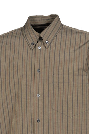 MOLETTO OVERSHIRT / PIN STRIPE FANGO