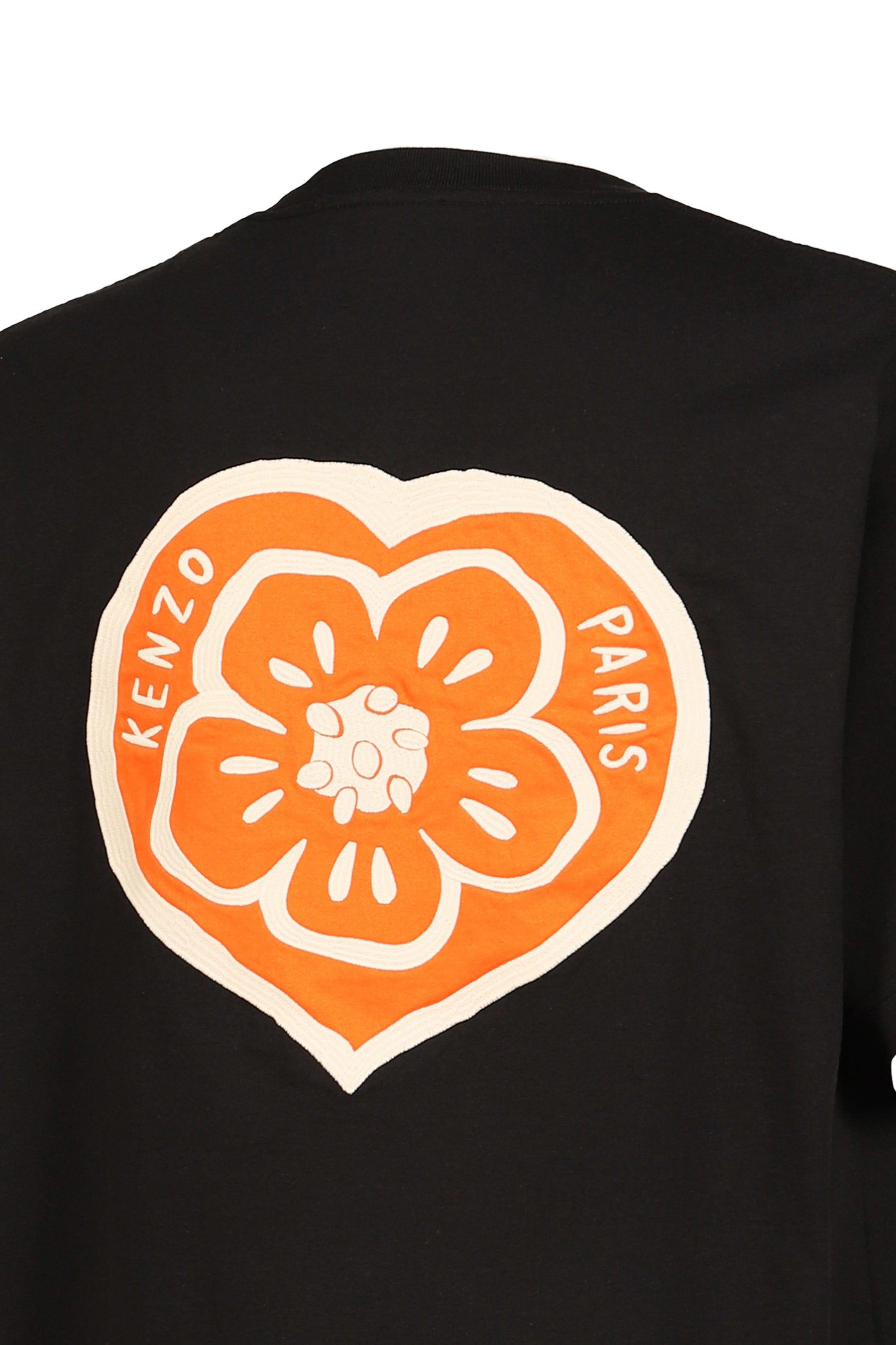 GOTS KENZO BOKE HEART OVERSIZE T-SHIRT / BLK