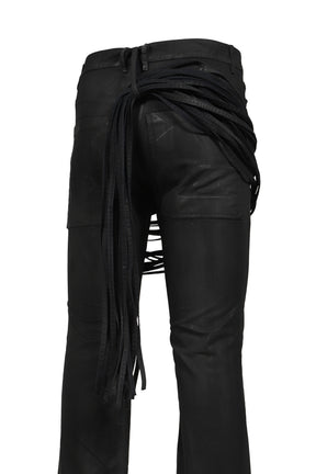 150 JEANS BLACK WAXED DENIM / BLK WAX