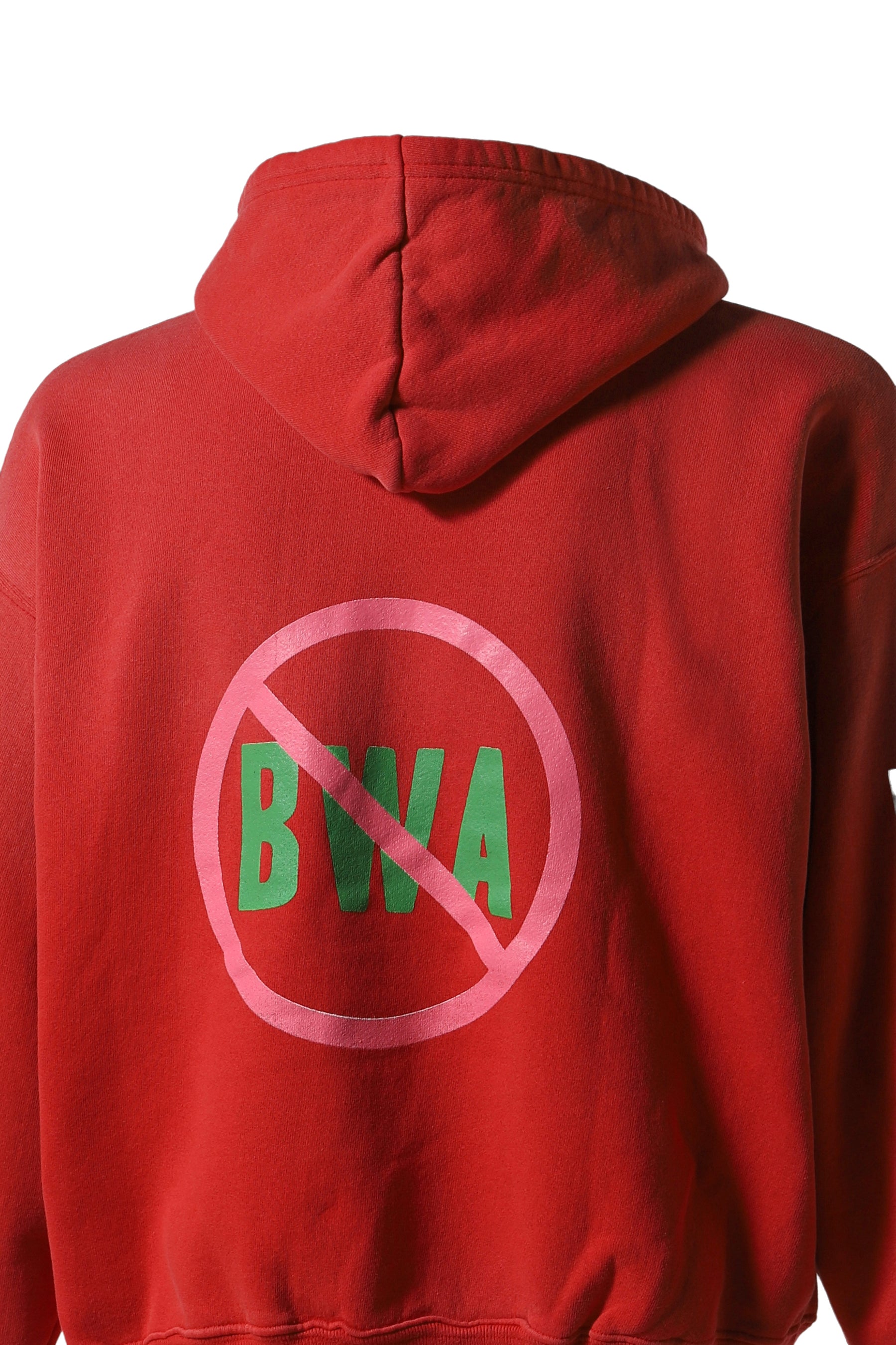 PROTEST ART HOODIE / FADED RED