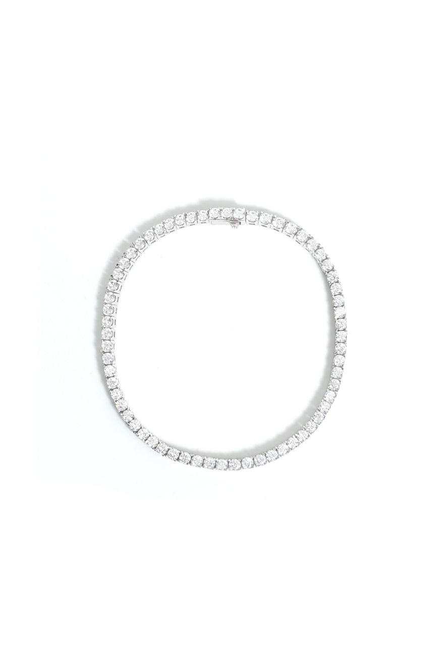 CLASSIC TENNIS BRACELET S / WHT