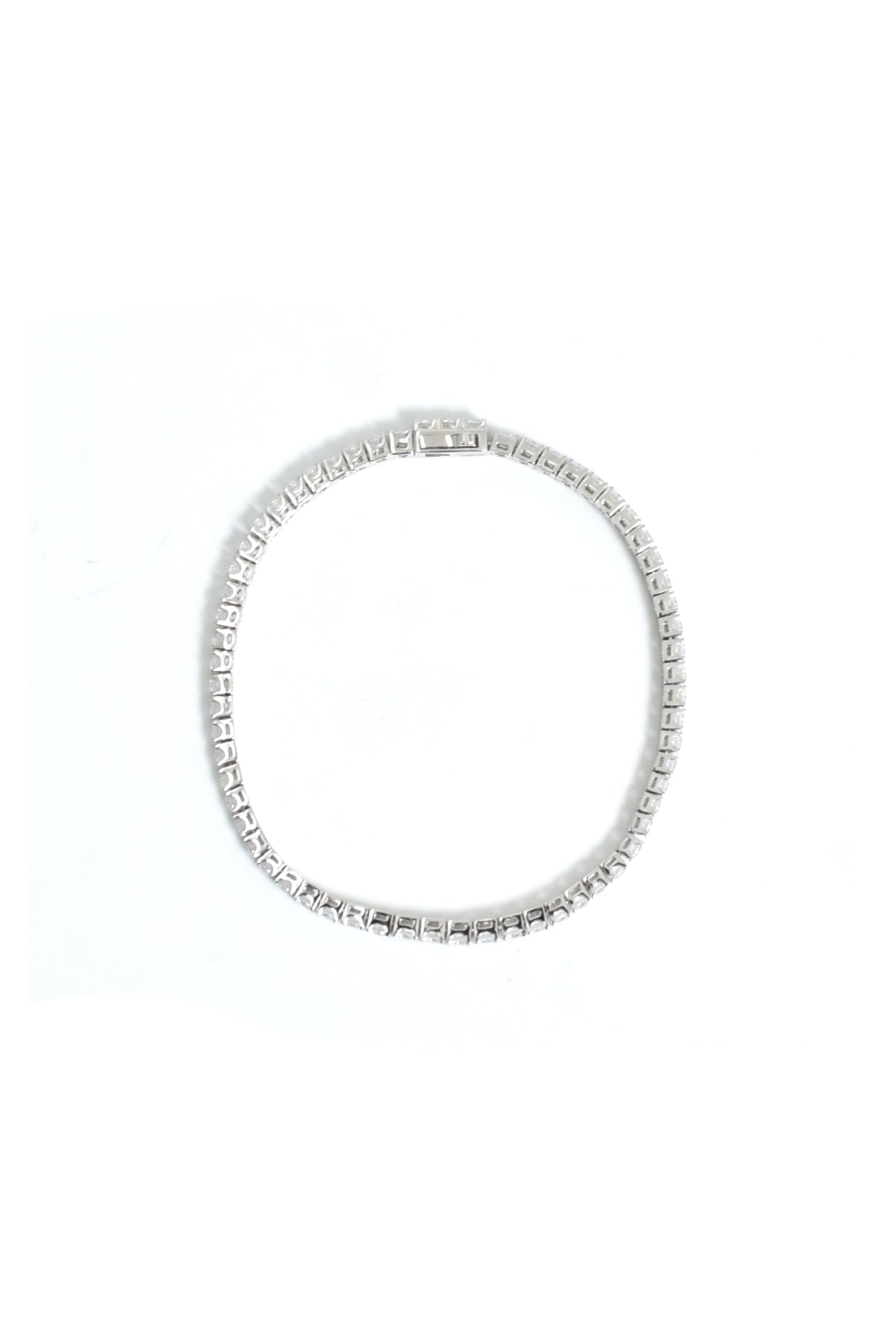 CLASSIC TENNIS BRACELET S / WHT