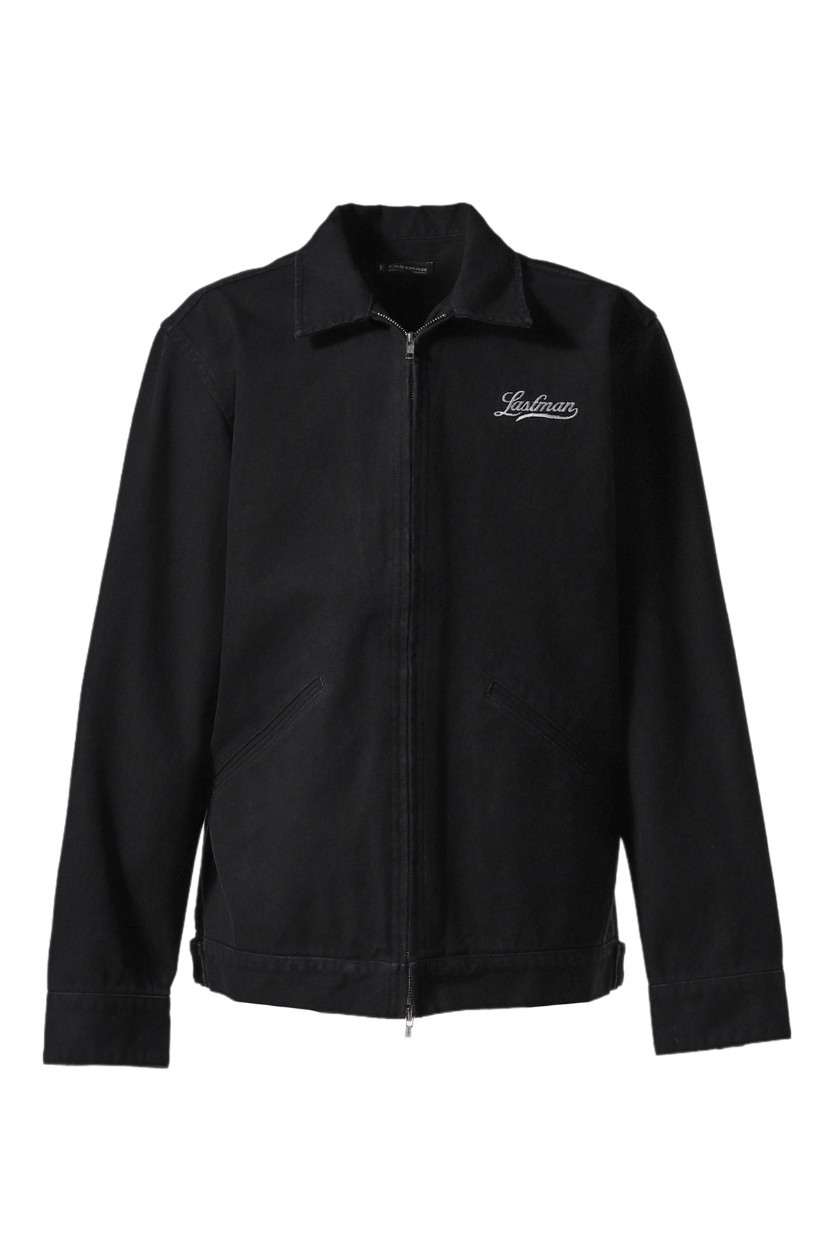 DUCK DRIZZLER JACKET W/ BACK PRINT / BLK