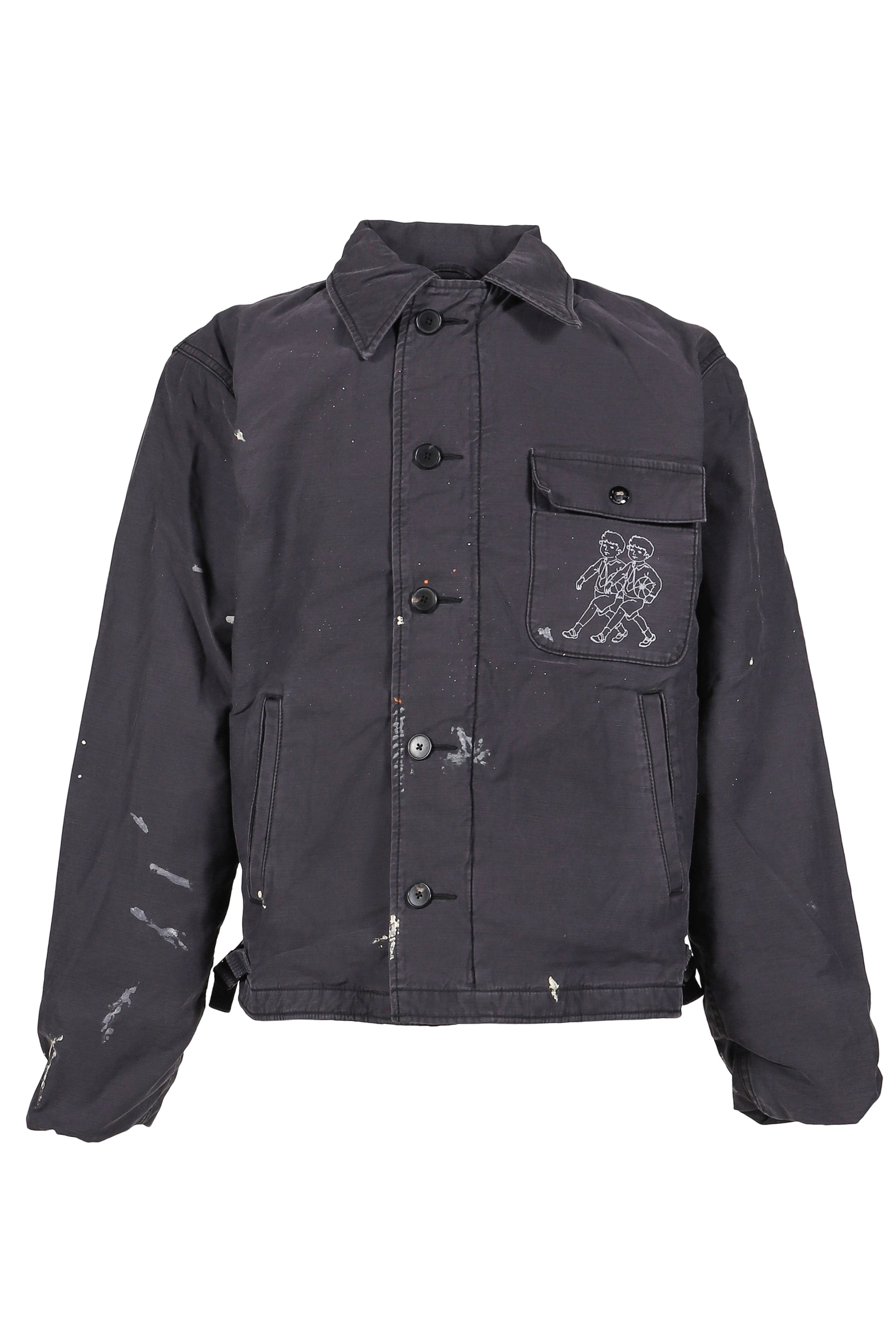 STUDY FOR (A PORTRAIT) N35 JACKET / FADED BLK