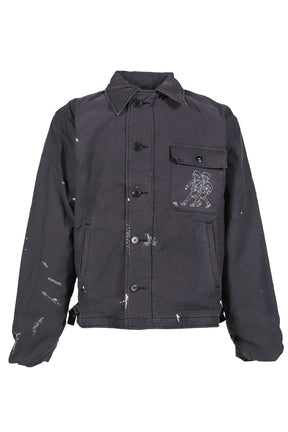STUDY FOR (A PORTRAIT) N35 JACKET / FADED BLK