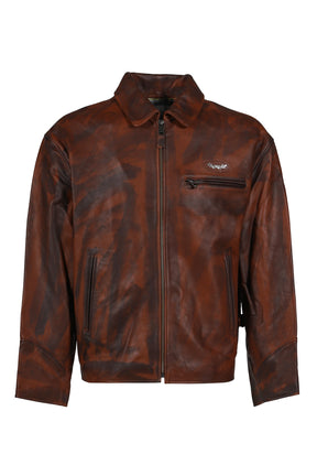 VINTAGE LEATHER JACKET / BRW