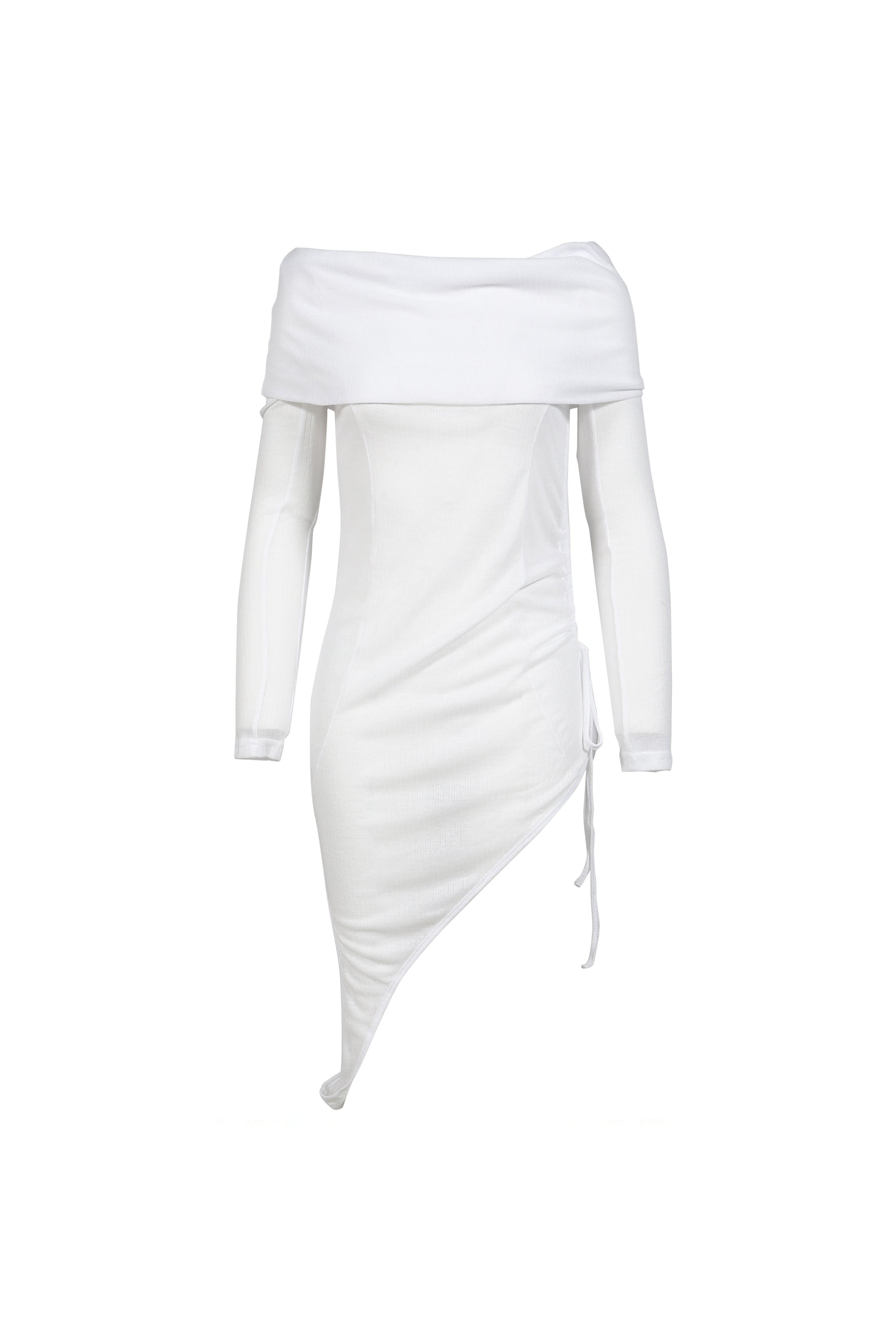 TWO-WAY OFFSHOULDER TOP / WHT