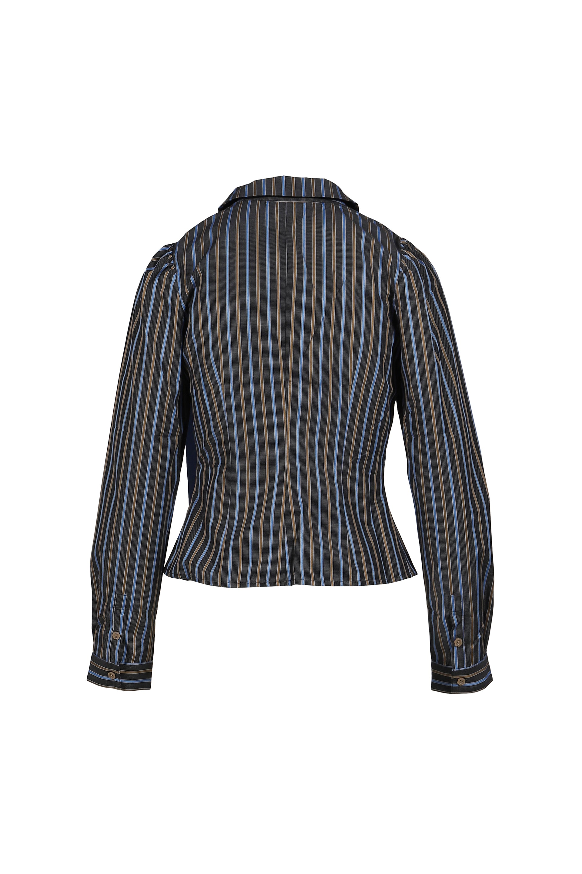 HELLO KITTY SHIRT / DARK BLUE STRIPES