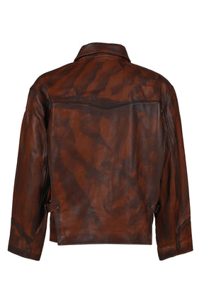 VINTAGE LEATHER JACKET / BRW