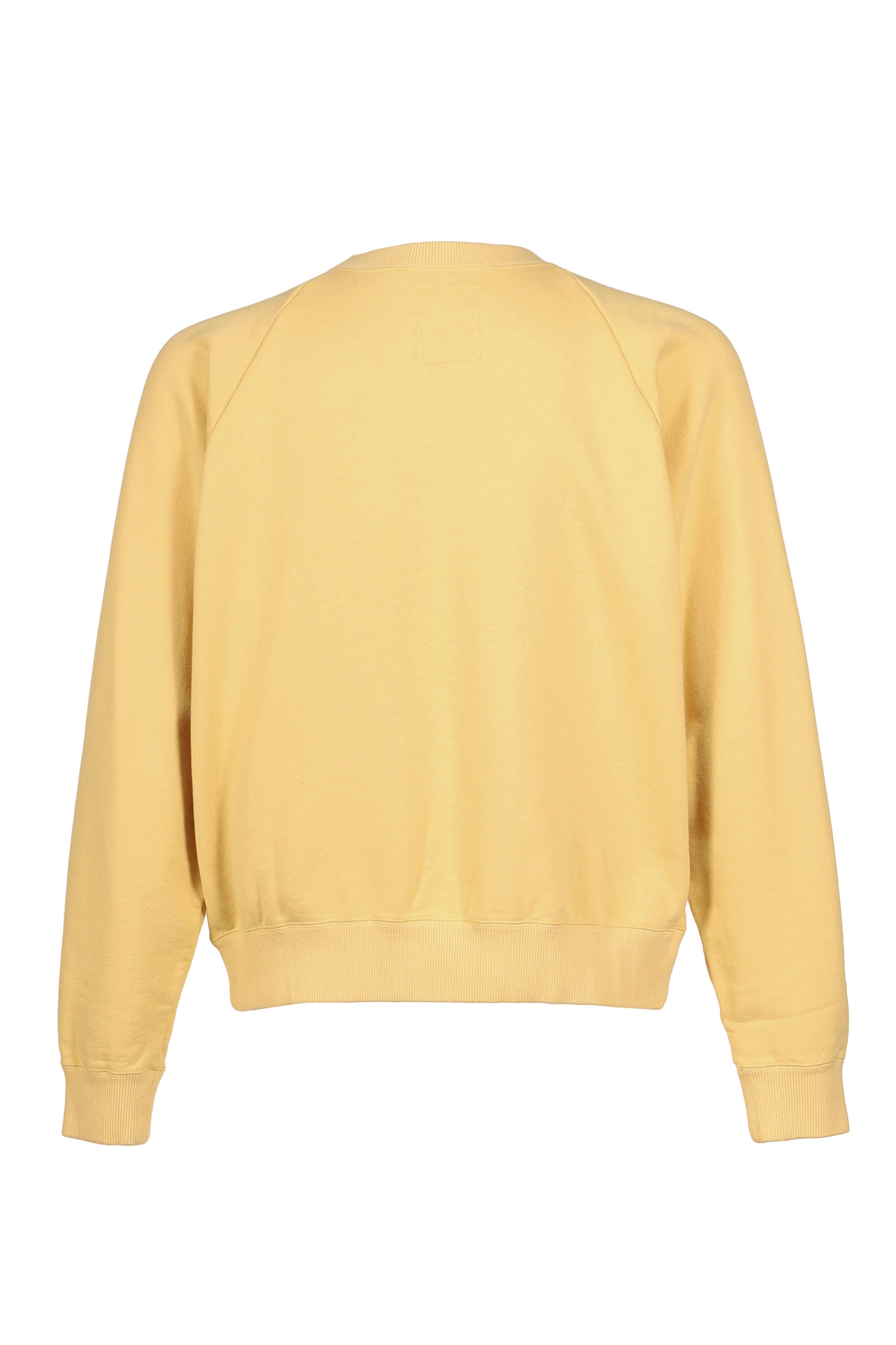 "MOSS BOY SKI" CREWNECK SWEATSHIRT / YEL