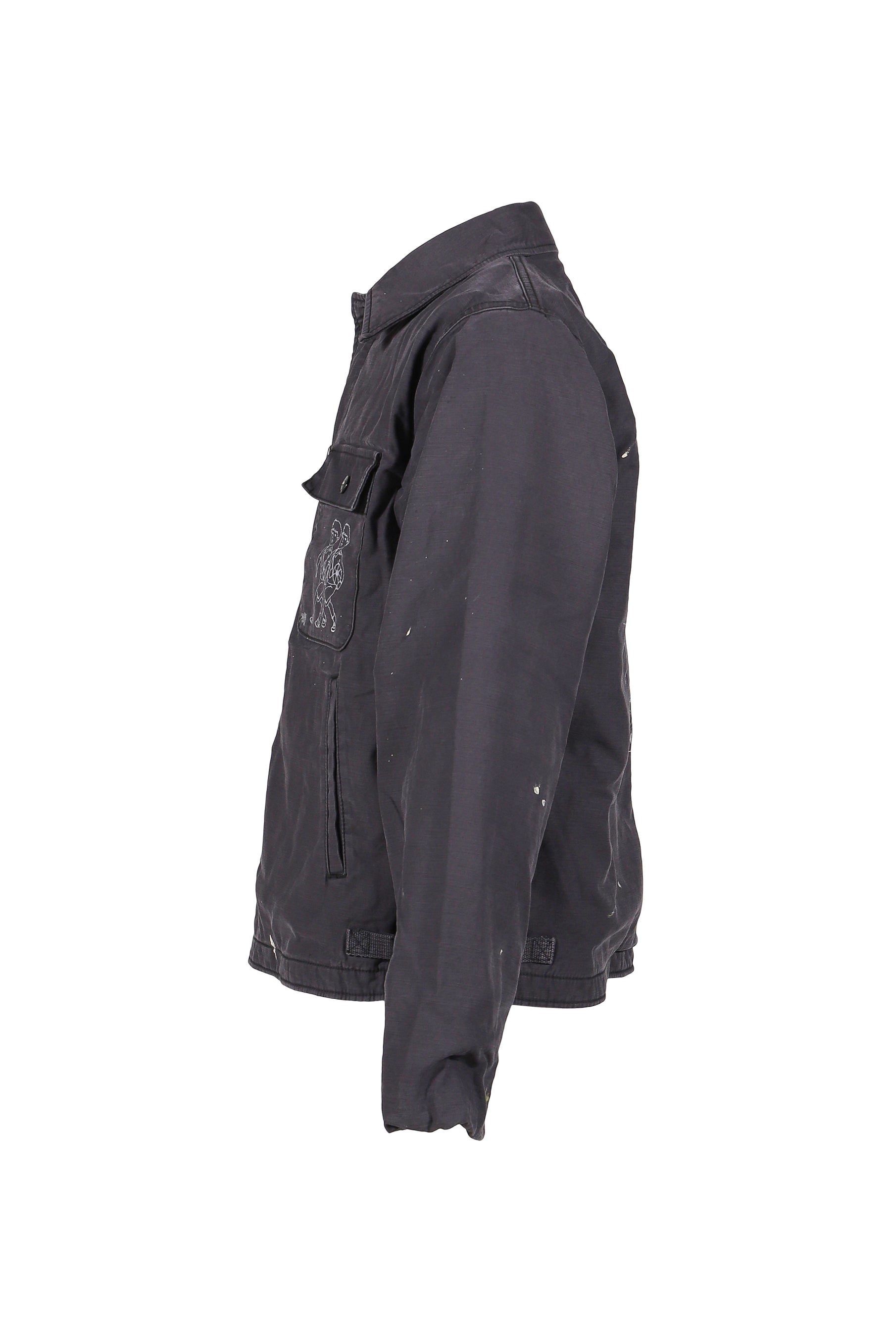 STUDY FOR (A PORTRAIT) N35 JACKET / FADED BLK