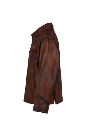 VINTAGE LEATHER JACKET / BRW