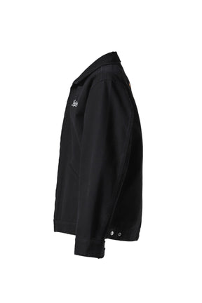 DUCK DRIZZLER JACKET W/ BACK PRINT / BLK