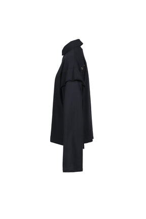 POLO LONGLSEEVE / BLK