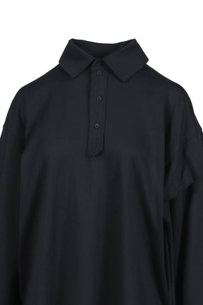 POLO LONGLSEEVE / BLK