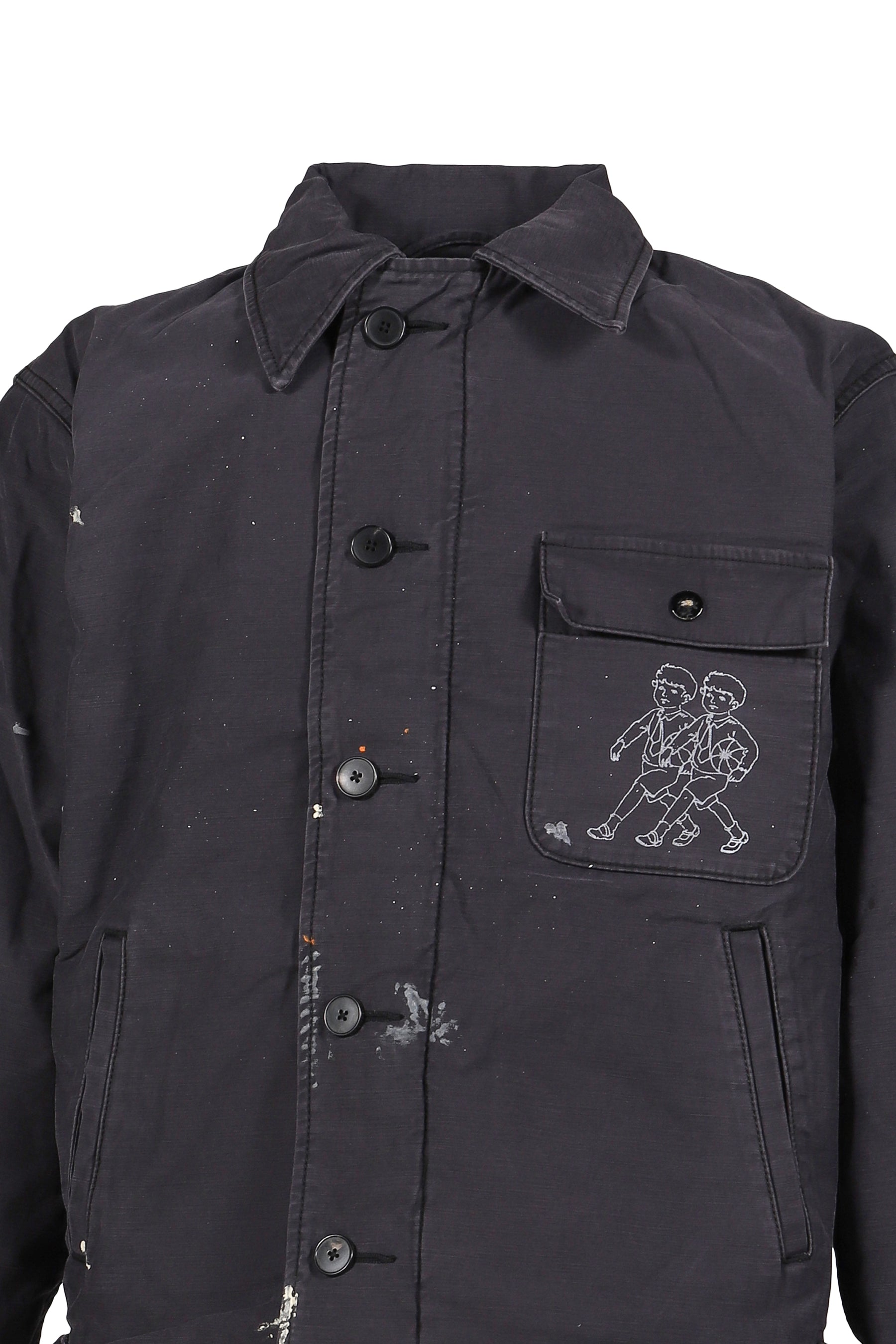 STUDY FOR (A PORTRAIT) N35 JACKET / FADED BLK