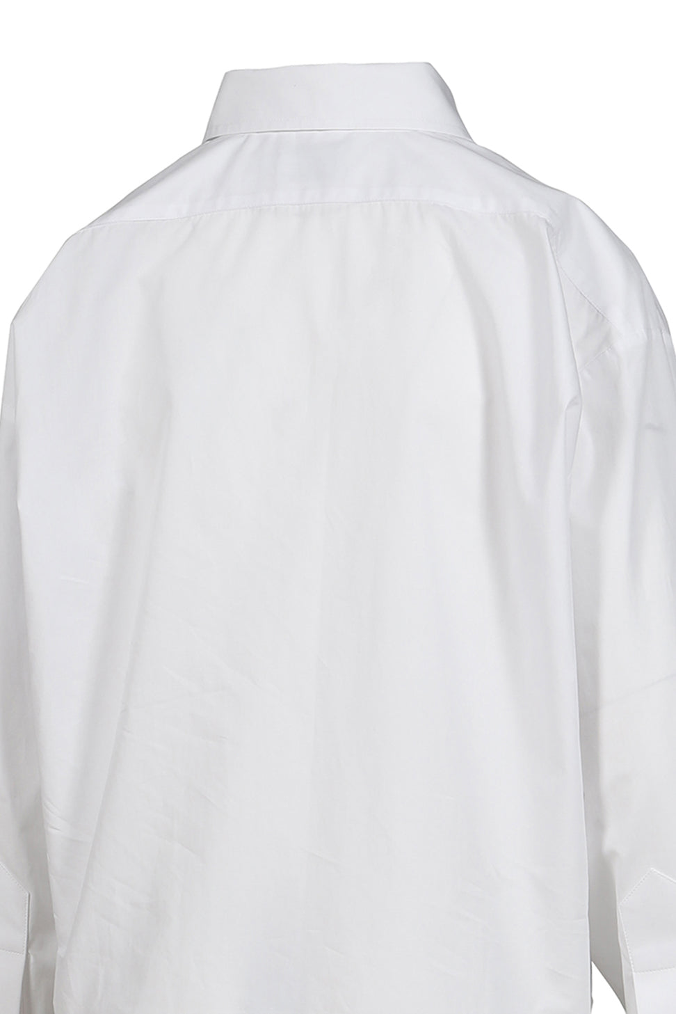 TROMPE L'OEIL BUTTON DOWN SHIRT WOVEN / WHT
