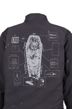 STUDY FOR (A PORTRAIT) N35 JACKET / FADED BLK