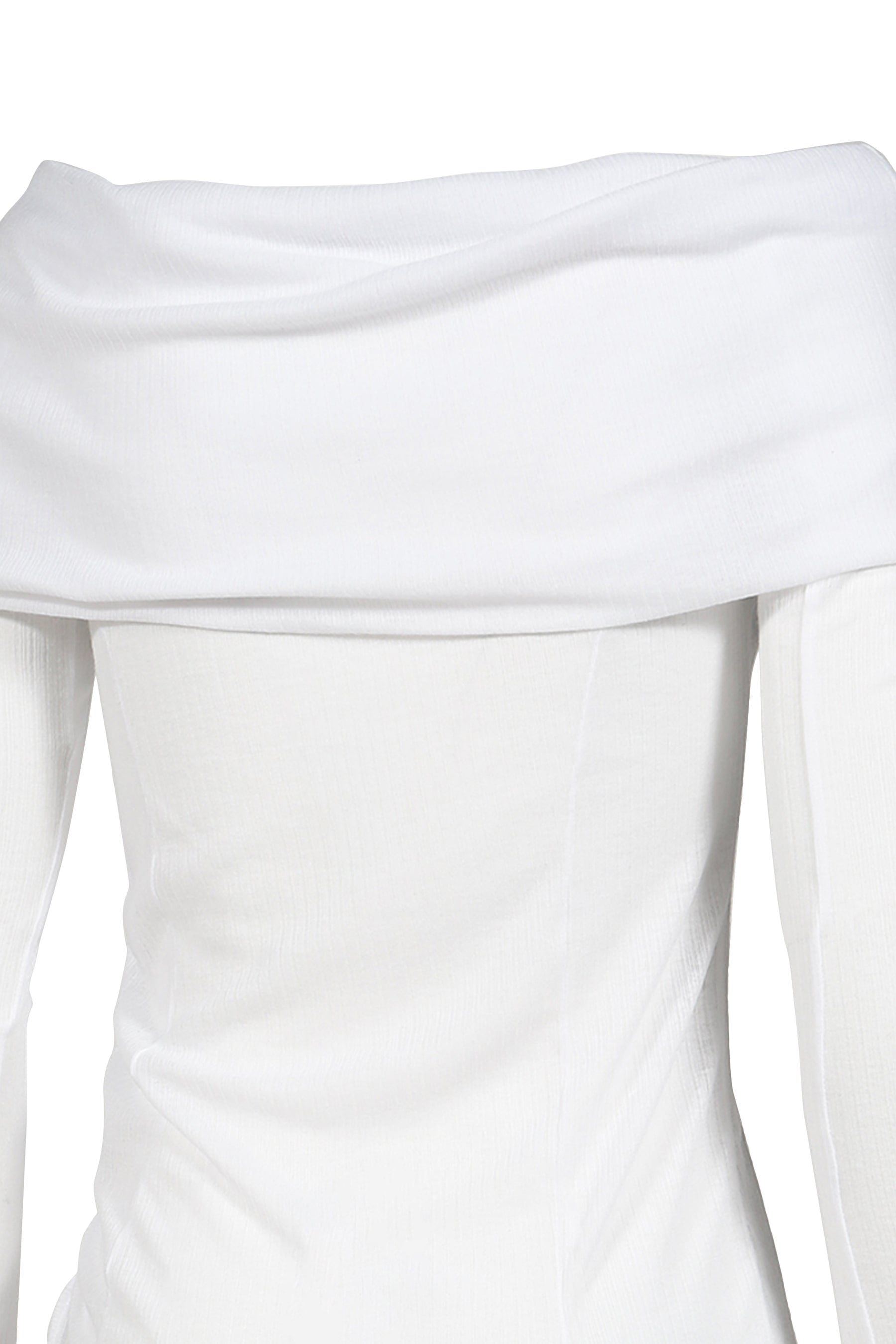 TWO-WAY OFFSHOULDER TOP / WHT