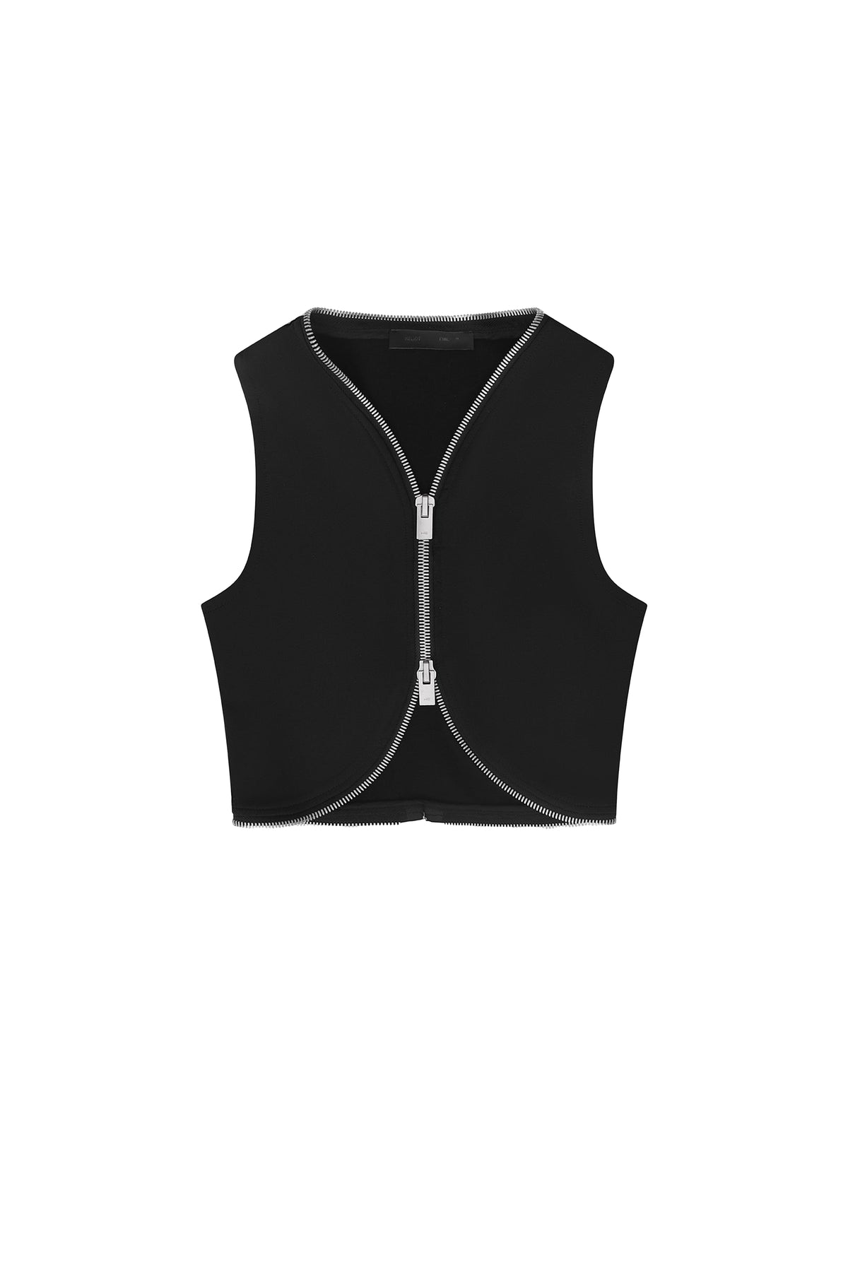 OBOVATE JERSEY TOP / BLK
