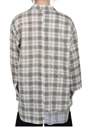 DOCKING FLIP SHIRT / BEI CHECK