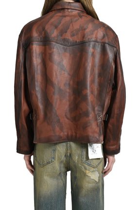 VINTAGE LEATHER JACKET / BRW