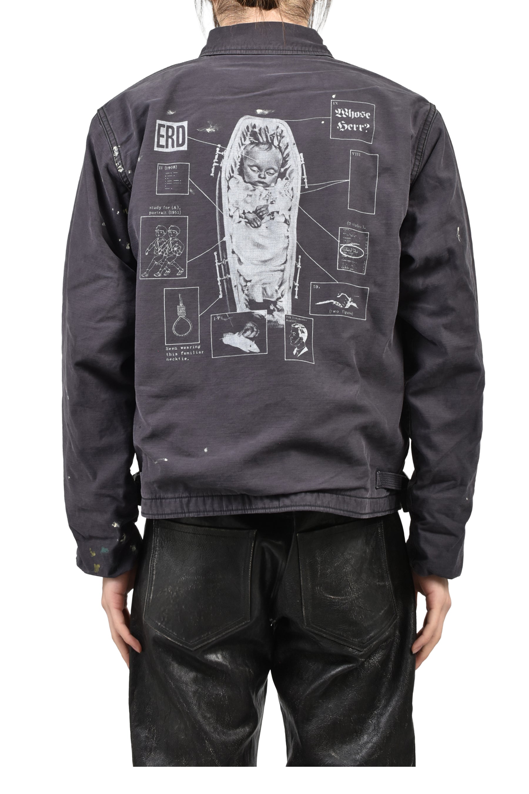 STUDY FOR (A PORTRAIT) N35 JACKET / FADED BLK