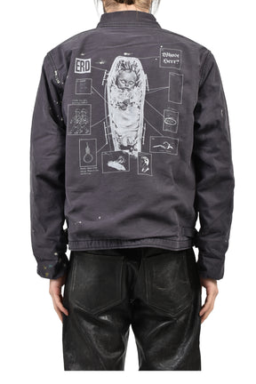 STUDY FOR (A PORTRAIT) N35 JACKET / FADED BLK