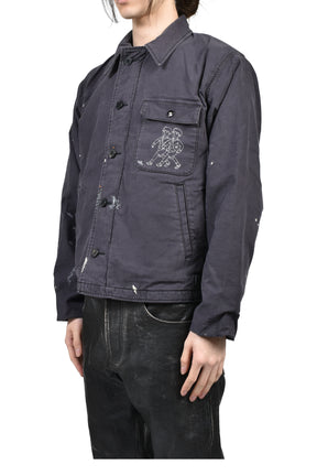 STUDY FOR (A PORTRAIT) N35 JACKET / FADED BLK