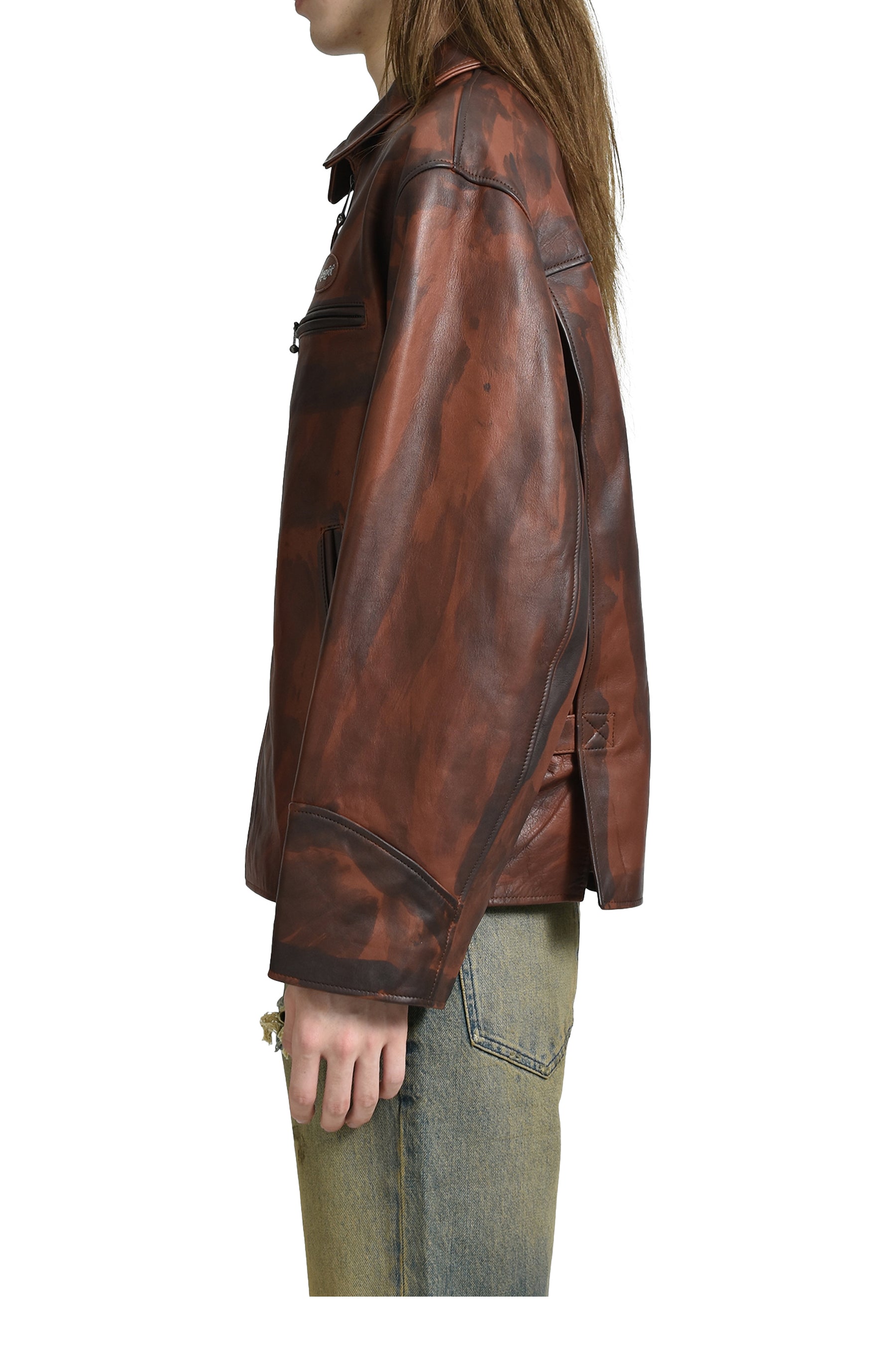 VINTAGE LEATHER JACKET / BRW