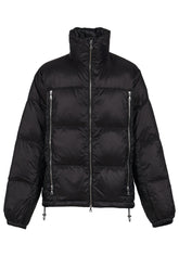 4-ZIP PUFFER JACKET / BLK