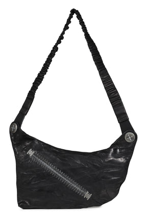 PASSAGER CROSSBODY LEATHER POUCH / NOIR