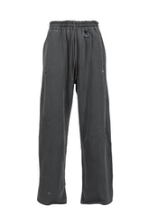 RIPPED SWEATPANTS / STONE GRY