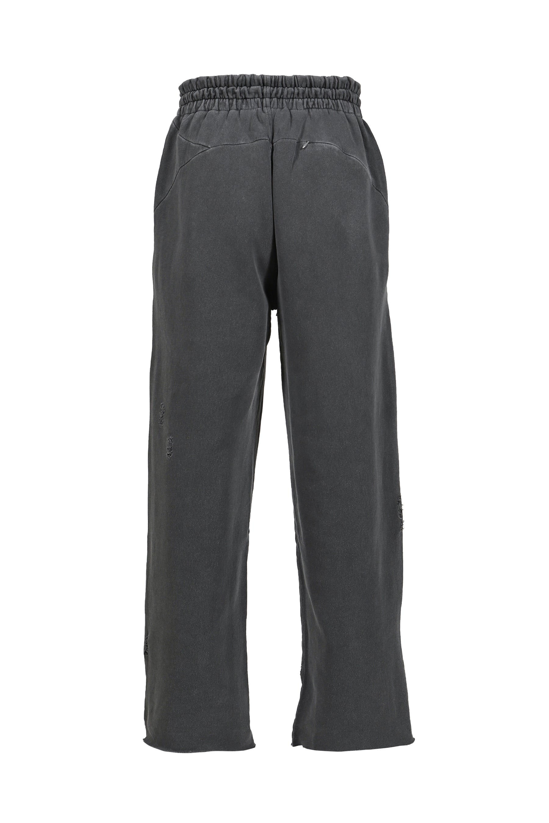 RIPPED SWEATPANTS / STONE GRY
