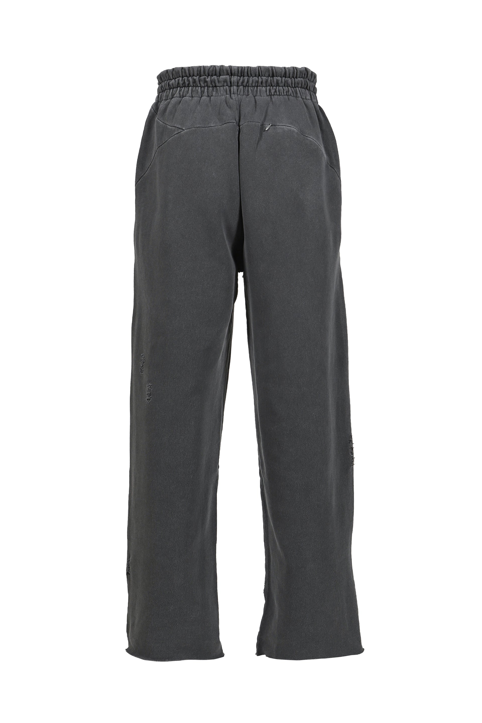 RIPPED SWEATPANTS / STONE GRY