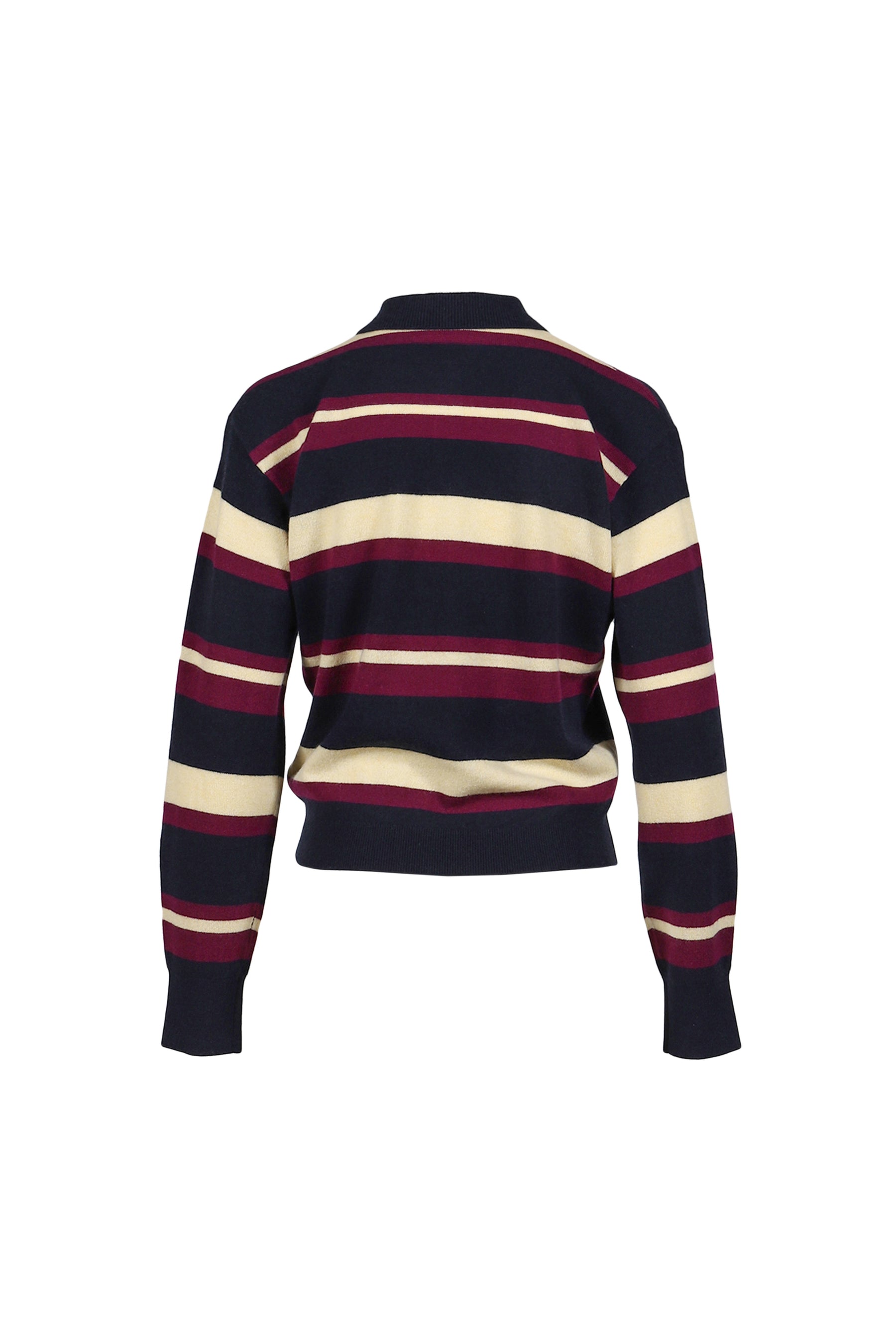 COLLEGIATE STRIPE POLO / MIDNIGHT COMBO