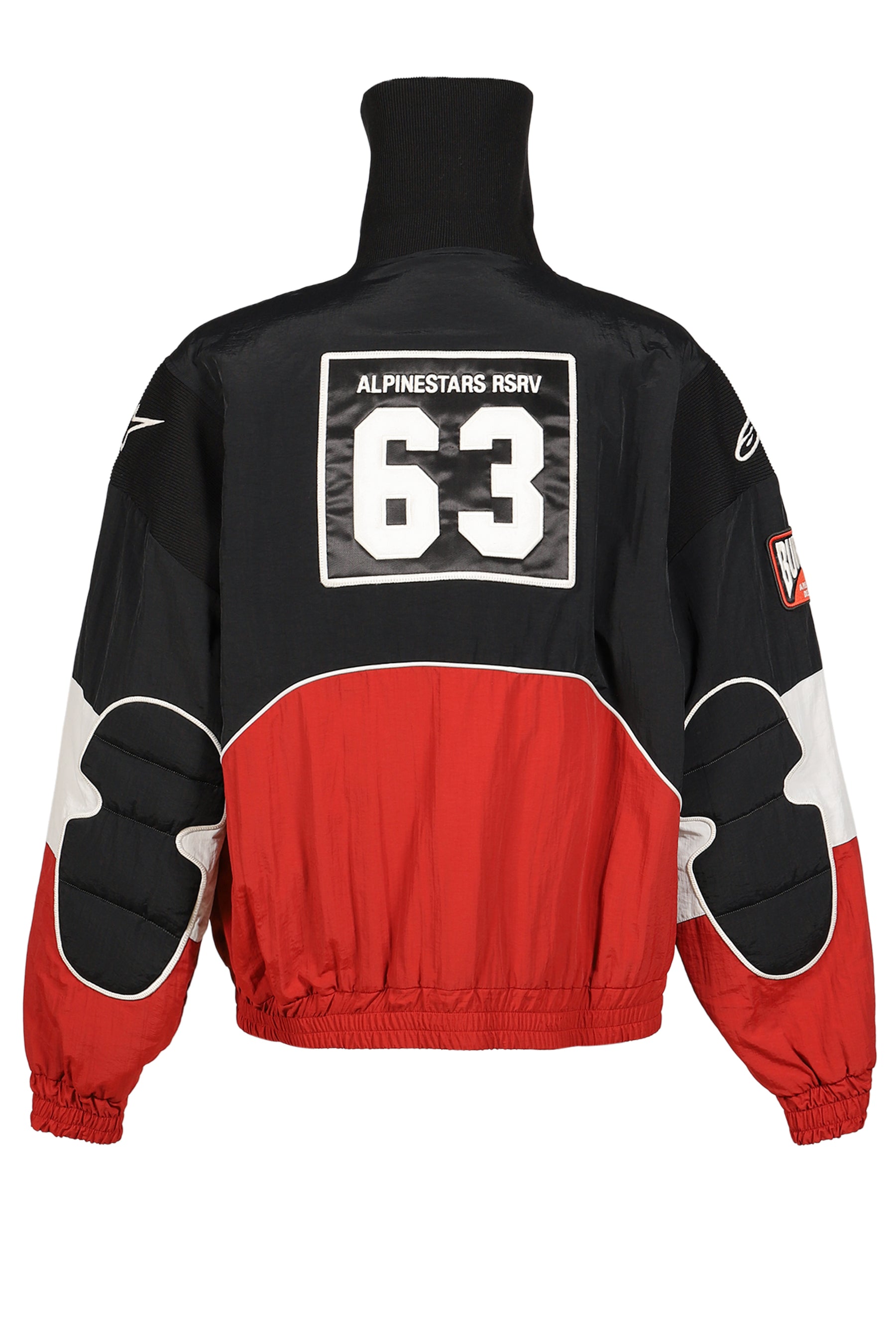MEMORIES PADDED JACKET / BLKRED