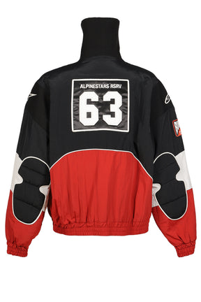 MEMORIES PADDED JACKET / BLKRED