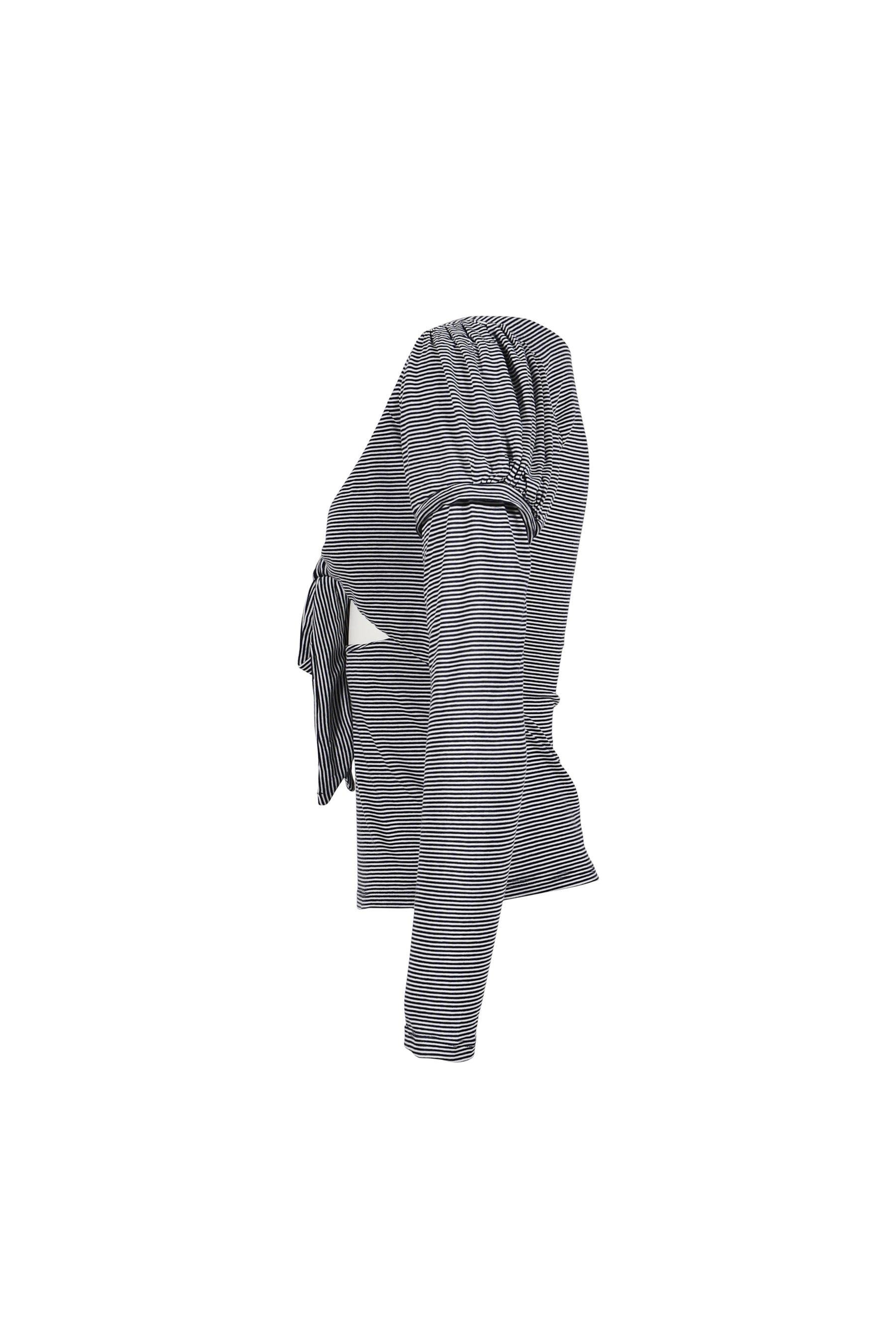 BYE BYE BABY TOP / NVY STRIPES 