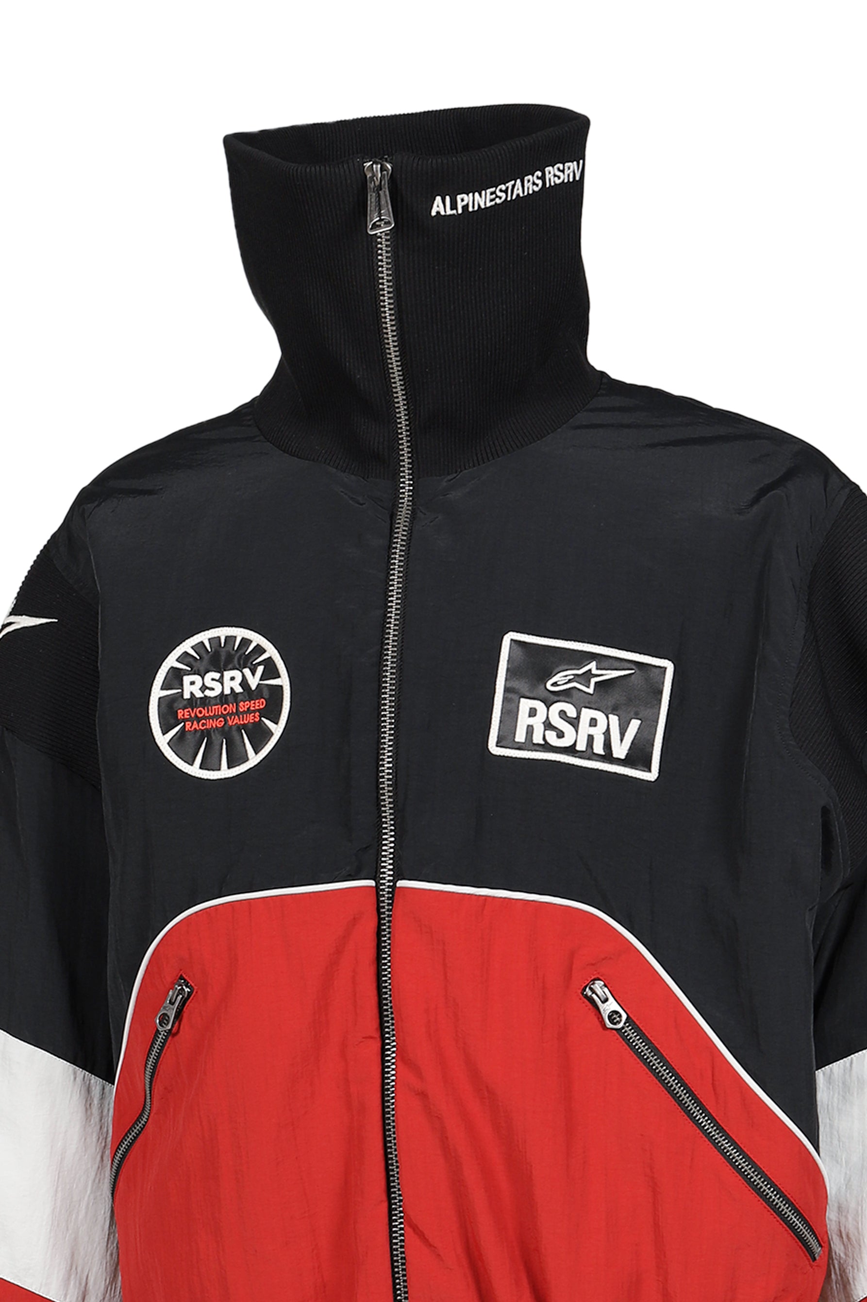 MEMORIES PADDED JACKET / BLKRED