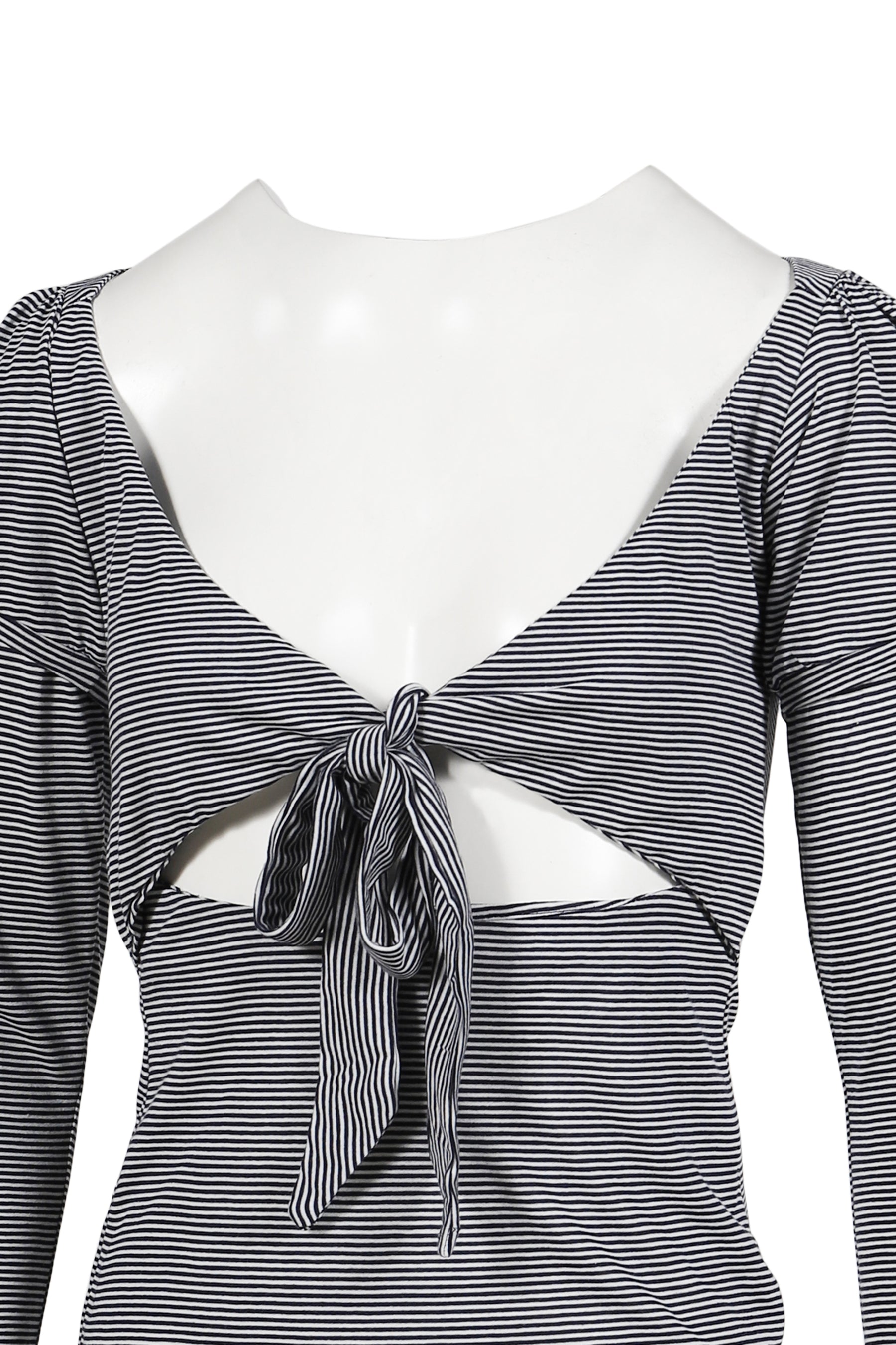 BYE BYE BABY TOP / NVY STRIPES 