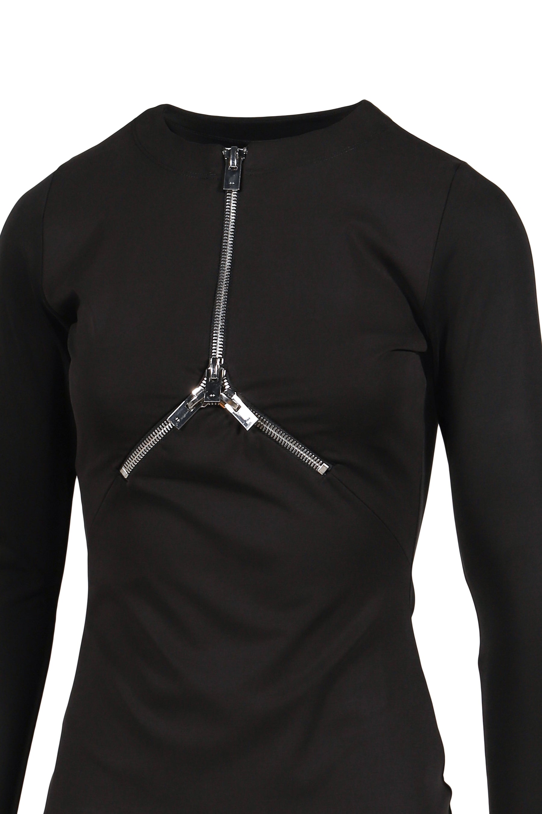 TECTON ZIP TOP / BLACK 