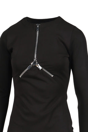 TECTON ZIP TOP / BLACK 