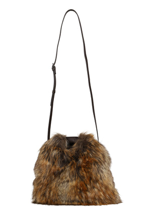 JAPANESE CROSSBODY BAG / CURDS &amp; WHEY/TOBACCO BRW/BLK 