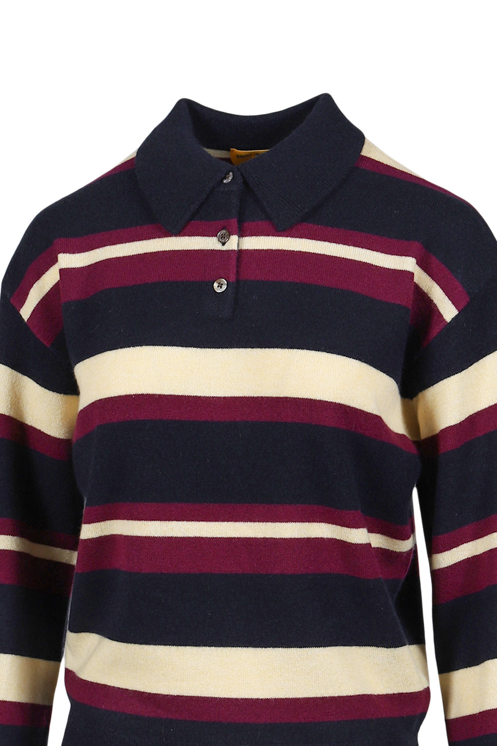 COLLEGIATE STRIPE POLO / MIDNIGHT COMBO